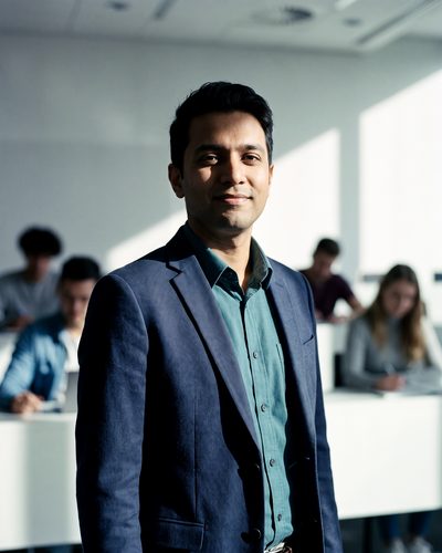 Enseignante dans une salle de classe utilisant CONNECTELL Academic